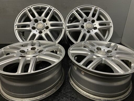 AUTOBACS LEBEN レーヴェン 社外ホイール 15インチ 4本 6J5HPCD114.3+43 セレナ等　(VHC328) クレジットカード QRコード決済可能