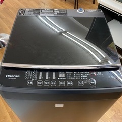 I309 ☆ Hisense 洗濯機 （5.5㎏）スタイリッシュなマットブラック