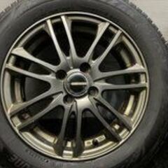 BS BLIZZAK VRX3 185/60R15】スタッドレス【Weds NEXTA 15インチ 5.5 