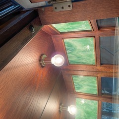 えぞ民芸家具製作所　北海道　蝦夷　飾り棚　キュリオケース