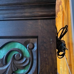 えぞ民芸家具製作所　北海道　蝦夷　飾り棚　キュリオケース