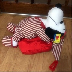 スヌーピー SNOOPY ぬいぐるみ パジャマ ピーナッツ タグ...