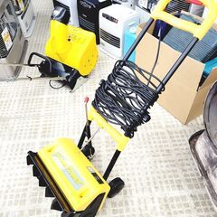 2/6アルファ工業 除雪機 E-5350 SNOW POWER コード式