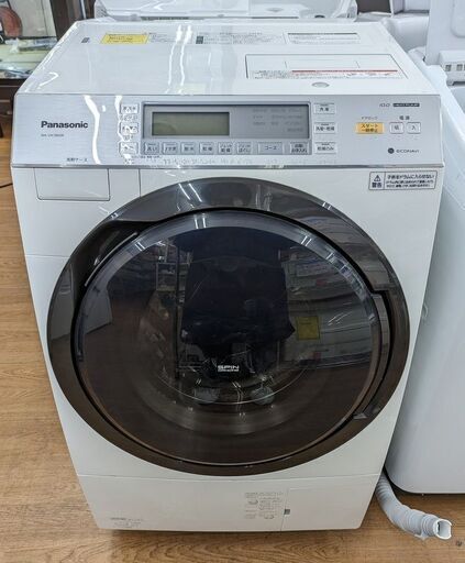 Panasonic 10.0㎏ドラム洗濯機 NA-VX7800R 2018年　ag-ad041