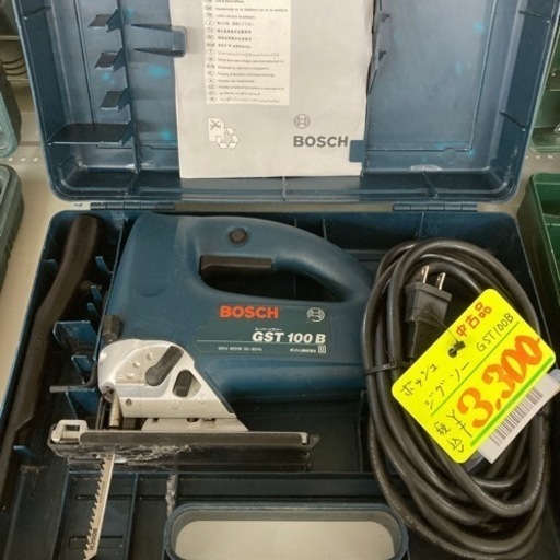 中古品△BOSCH ボッシュ 電子 スーパージグソー 切断機 GST 100 B