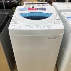 TOSHIBA 全自動洗濯機　5kg 2016年製　軽度の使用感有