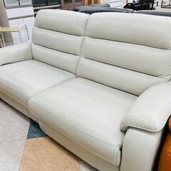⭐NITORI(ニトリ) 本革電動リクライニング2Pソファ🔶定価￥209,000🔶  ハイバックシート!!⭐