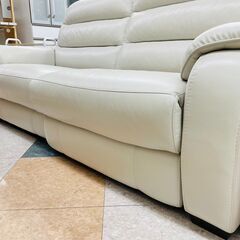 ⭐NITORI(ニトリ) 本革電動リクライニング2Pソファ🔶定価￥209,000🔶  ハイバックシート!!⭐