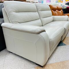 ⭐NITORI(ニトリ) 本革電動リクライニング2Pソファ🔶定価￥209,000🔶  ハイバックシート!!⭐