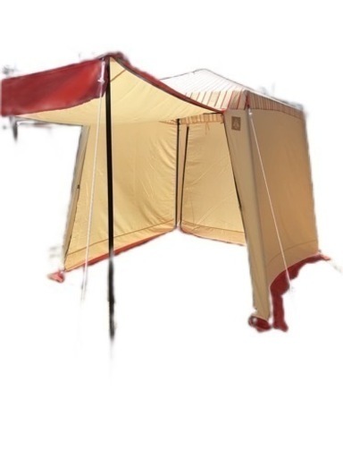 WOODS CANADA Cabin Shade 鉄骨テント カナダ　ビンテージ 　チェア　ストライプ　キャンプ用品