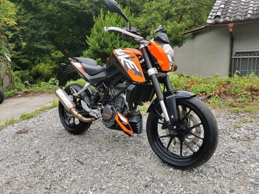 ★☆KTM DUKE125 ABS アクラボビッチマフラー付き　　美車！！☆★