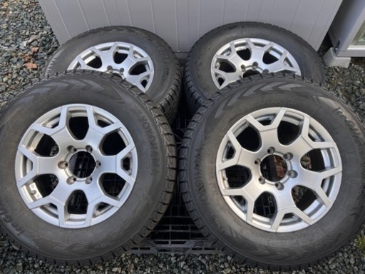 265/65R17 ヨコハマ ice GUARD G075 スタッドレス アルミホイール