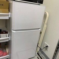 2ドア冷凍庫付き冷蔵庫