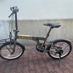 折りたたみ自転車 JEEP (ジープ）JE-206G 