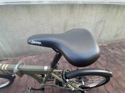 【状態良好】折りたたみ自転車 JEEP (ジープ）JE-206G