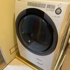 80%off】SHARPドラム型洗濯機 ES-S7C-WL【発送無し・引き取りのみ】