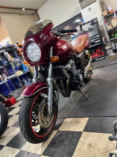 実働　HONDA　CB400SF　バッテリー新品！　エンジンオイル・チェーン・リアサスペンション新品交換！　キャブ清掃済み！！