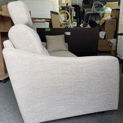 ★【ニトリ】3人掛けソファー　ヘッドレスト　オットマン付き　全部で12万円位で購入　幅約180cm 💳自社配送時🌟代引き可💳※現金、クレジット、スマホ決済対応※