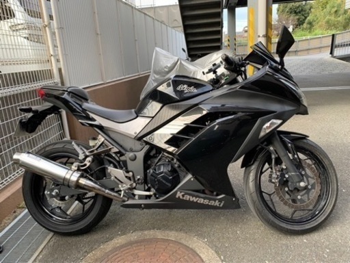 Ninja250 2017年式 自賠責付 販売 低走行
