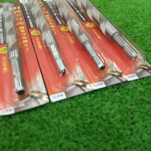 ビッグツール 10mm,11mm,12mm,13mm 六角軸鉄工用月光ドリル4本セット【野田愛宕店】【店頭取引限定】【未使用】管理番号：IT3TBGY52QOS