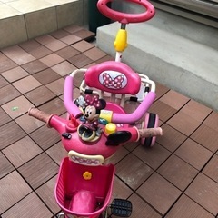 ミニーちゃん三輪車　値下げ致しました