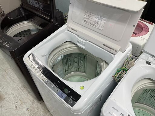 洗濯機の分解クリーニング行っています！配送設置込み　日立10K洗濯機　インバーター　2017年製　分解クリーニング済み！！この商品は、メカギャー新品交換していますので末永く使用できると思います。