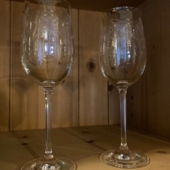 ワイングラス2脚セット