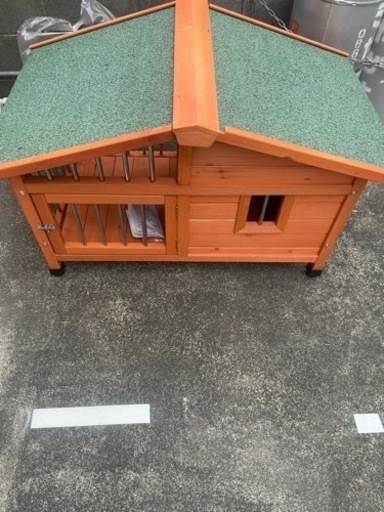 犬小屋　屋外　未使用品