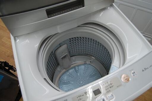 洗濯機 4.5kg 2020年製 アクア AQW-S45 AQUA 1人暮らし用 高年式   札幌市 清田区 平岡