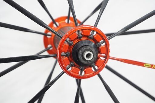 MAVIC KSYRIUM ES 赤ハブ シマノフリー ホイールセット