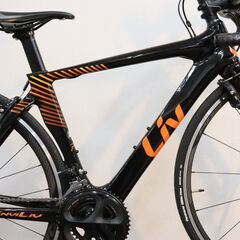 【ヤ取終了4/12】≪W775ジ≫ GIANT/ジャイアント ロードバイク Liv ENVILIV ADVANCED 2 女性用 XXSサイズ/430mm 11×2変速 22段階 25インチ カーボン 現状品