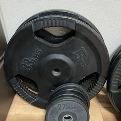 バーベル　EZバー　ダンベルバー　重り85キロ分