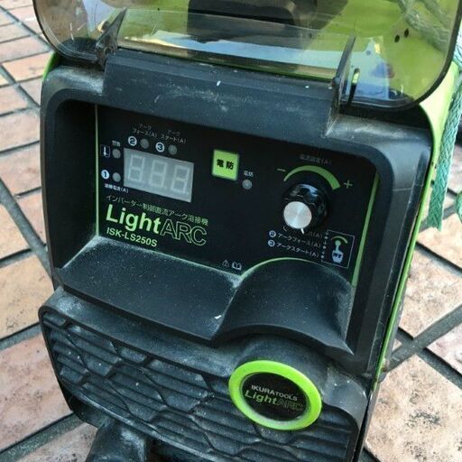 育良精機 ISK-LS250S インバーターアーク溶接機 200V【市川行徳店