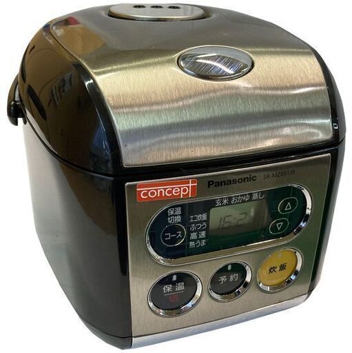③ 炊飯器 Panasonic パナソニック SR-MZ051J9 3合炊き 2014年製 一人暮らし 家電