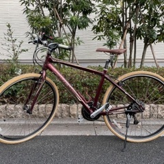 クロスバイク TREK ブラウン