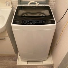【一人暮らし用】AQUA洗濯機  5kg 2019年製、Hise...