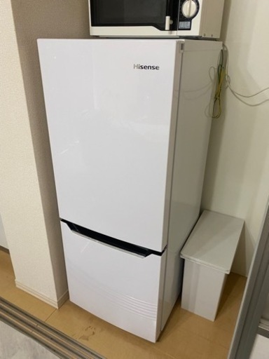 【一人暮らし用】AQUA洗濯機  5kg 2019年製、Hisense冷蔵庫 150L 2019年製