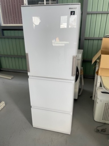 プラズマクラスターSHARP シャープ 冷蔵庫 350L SJ-GW35G-W 2021年製