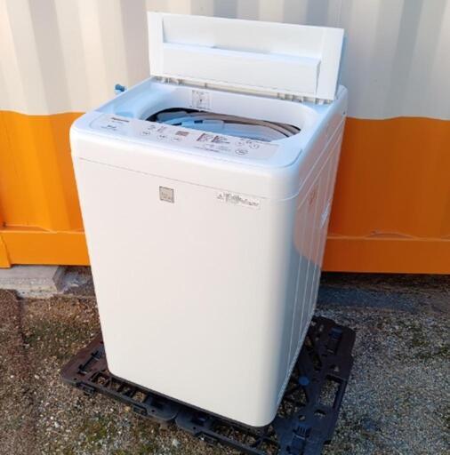 ■取引決定済■2018年製■パナソニック 5.0kg 全自動洗濯機 keyword キーワードホワイト NA-F50BE6-KW