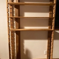 手作り棚B 木製　浅型本棚　レクポスト　DIY