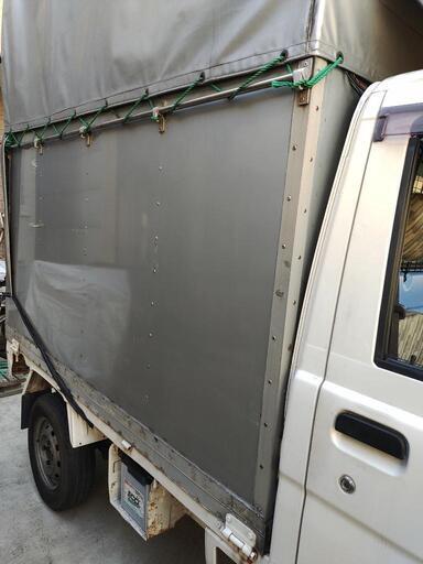 ハイゼット用荷台コンテナ+幌　追加説明②
