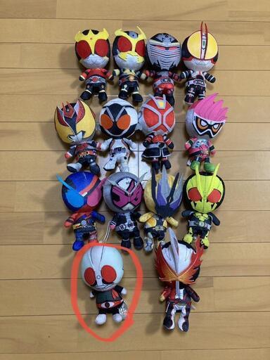 仮面ライダーぬいぐるみ