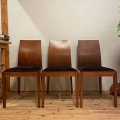 アルモニア AICA ダイニングチェア3脚セット