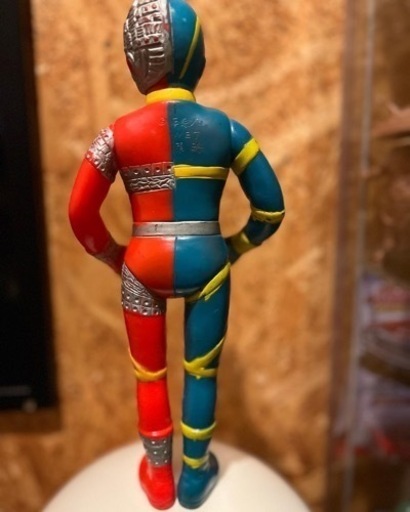 キカイダー タカトク ソフビ 当時物 タカトク 人造人間キカイダー スタンダード ソフビ人形 1972