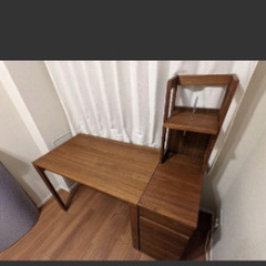 カリモクkarimokuパソコンデスク&棚