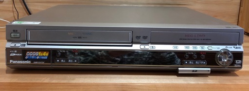 新品本物 VHS→DVDワンタッチダビング DMR-EH70V-S DIGA ビデオデッキ