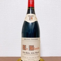 【赤ワイン】ブルーノティエリー　コートロティ　2007