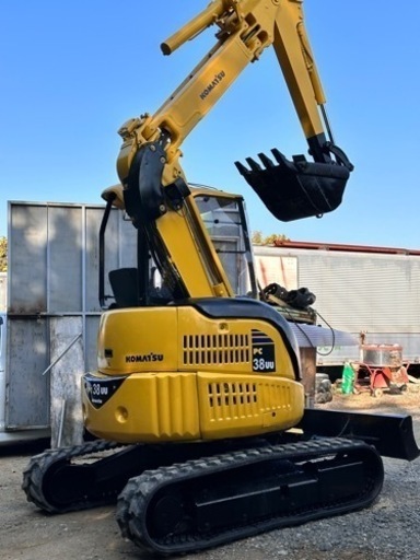 コマツパワーショベル PC38UU-3 再塗装 整備済 4トンクラス