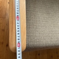 木枠ソファー2人掛け　値下げ