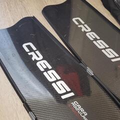CRESSI ロングフィン カーボン製